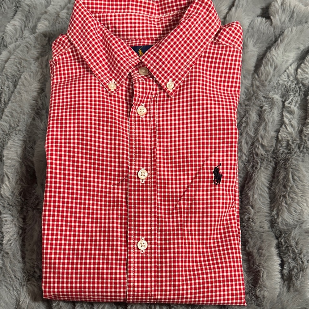 Polo by Ralph Lauren Red Gingham boys Shirt